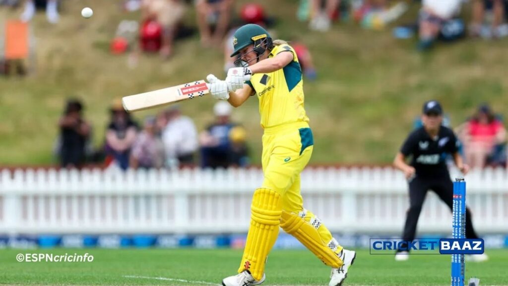 Annabel Sutherland surged to her second consecutive ODI hundred