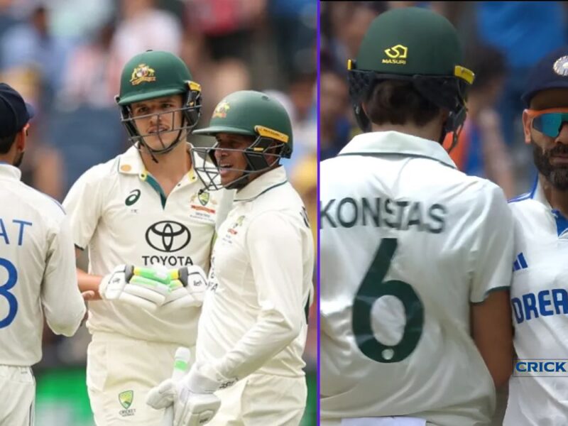 Virat Kohli and Sam Konstas Clash in Heated MCG Test Incident