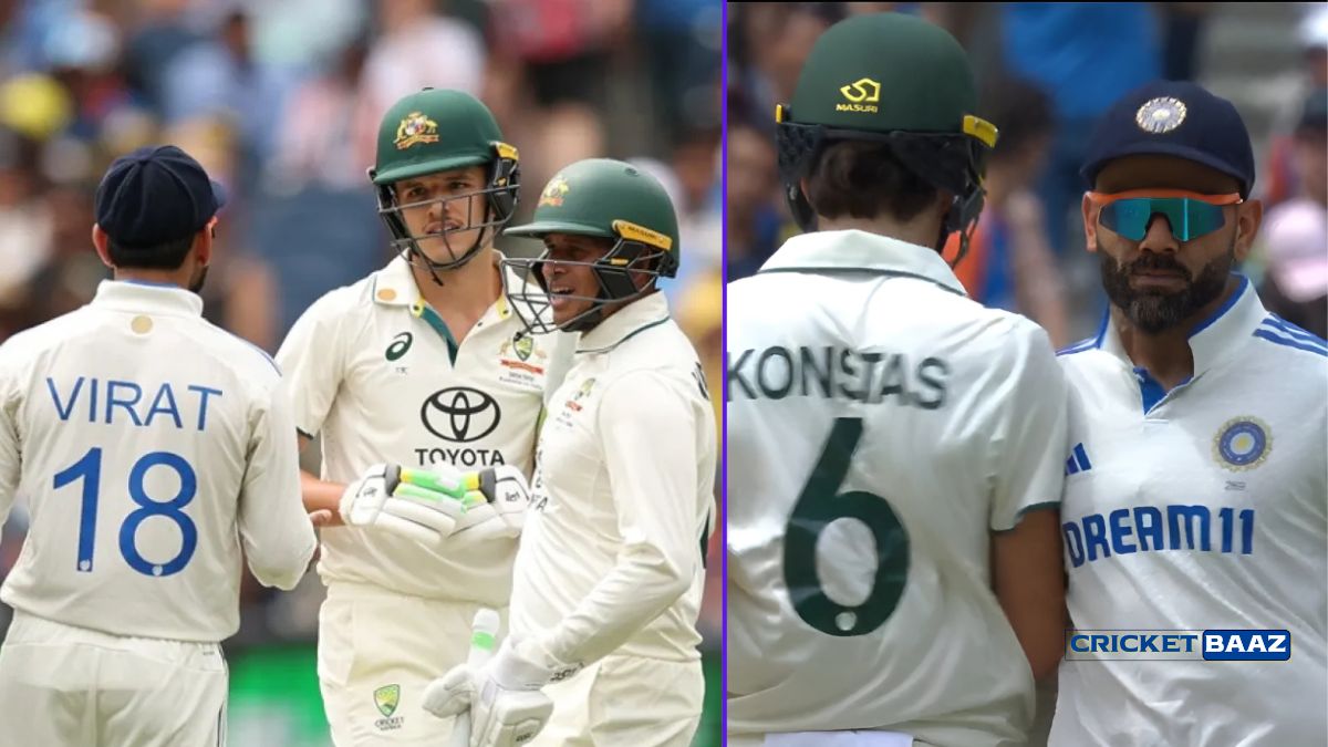 Virat Kohli and Sam Konstas Clash in Heated MCG Test Incident