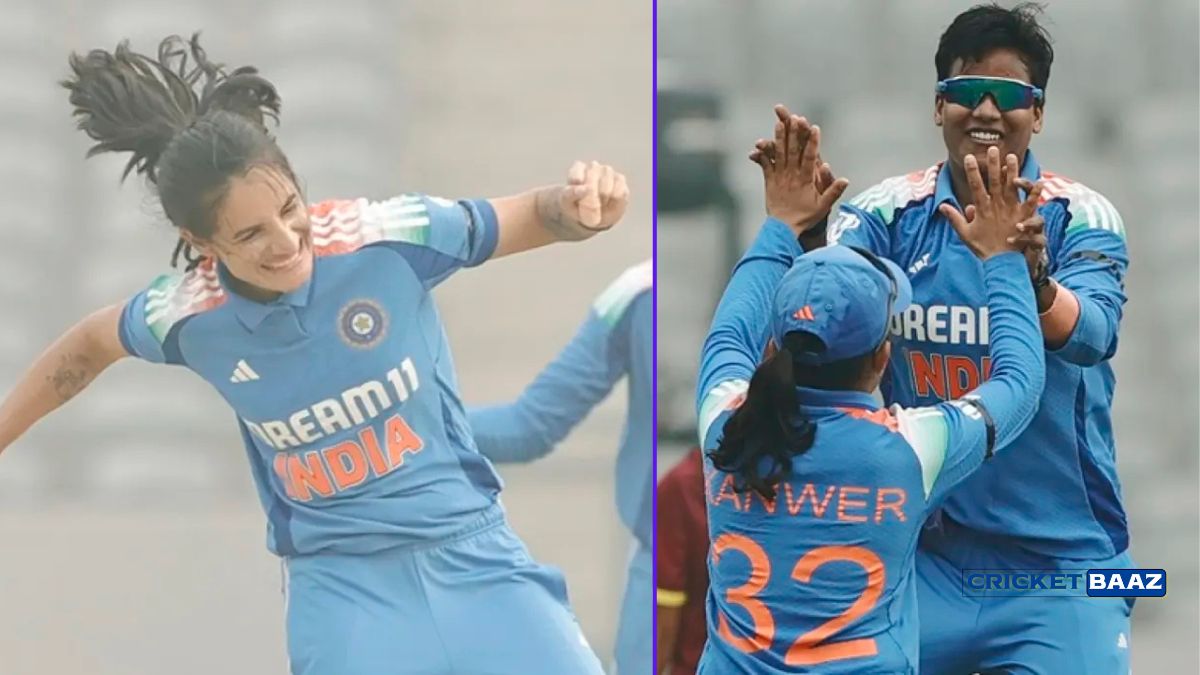 Renuka, Deepti Shine as India Sweep West Indies to Clinch ODI Series Victory