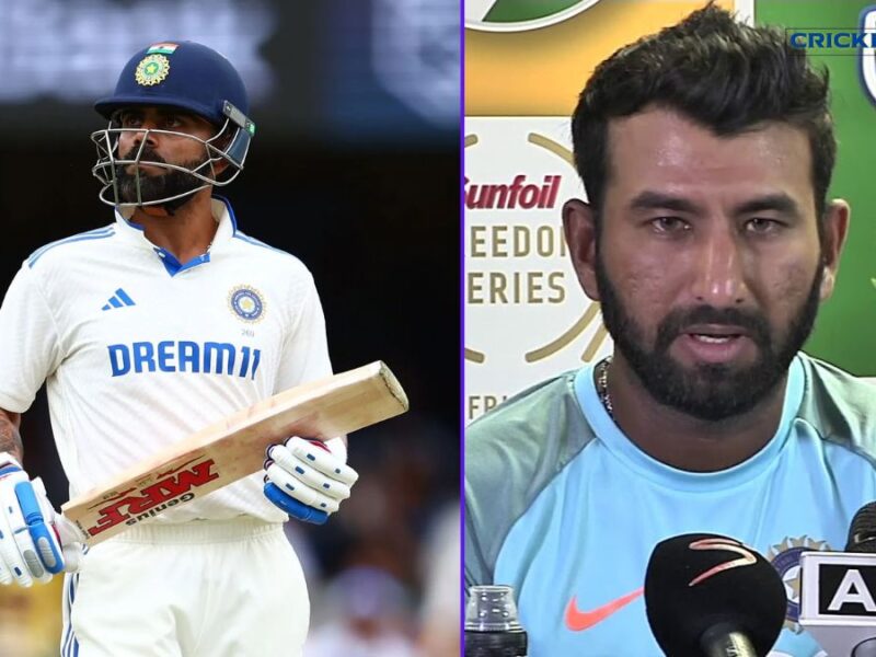 Cheteshwar Pujara Critiques Virat Kohli’s Technique Against the New Ball in Gabba Test