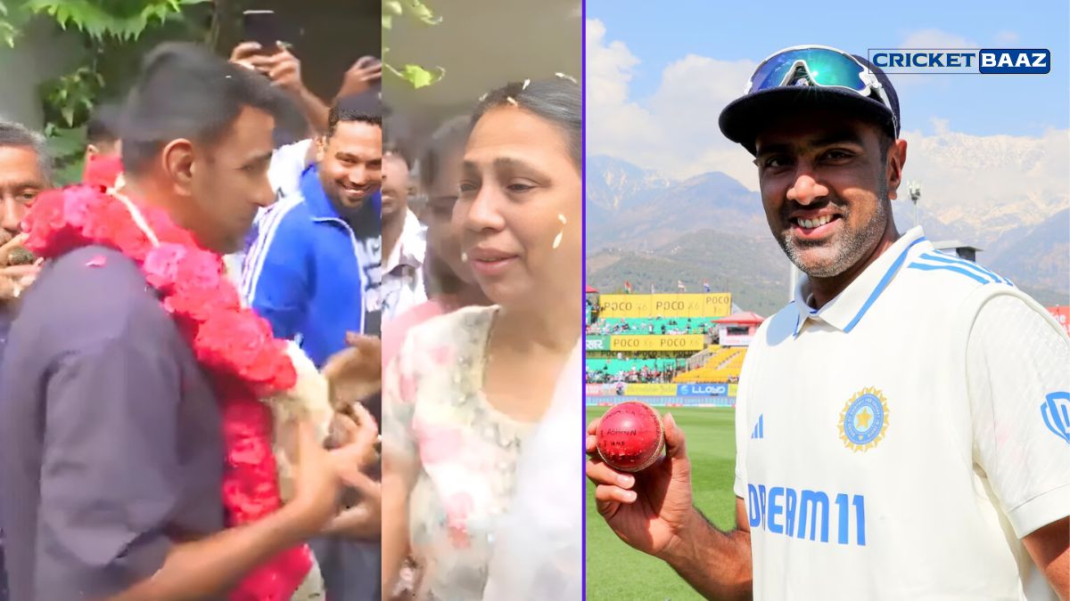 Emotional Farewell: Ashwin Welcomed Home with Tears and Hugs After Retirement