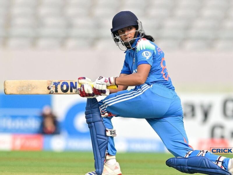 "Fans Cheer as Pratika Rawal Scores Maiden Century in 3rd ODI vs Ireland"