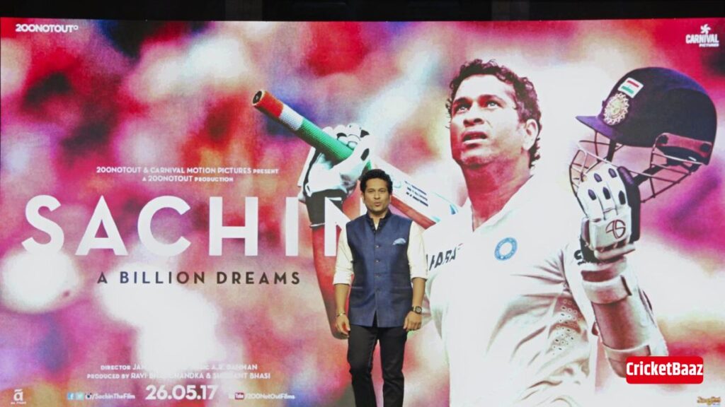 2️⃣ सचिन तेंदुलकर – सचिन: अ बिलियन ड्रीम्स (2017)