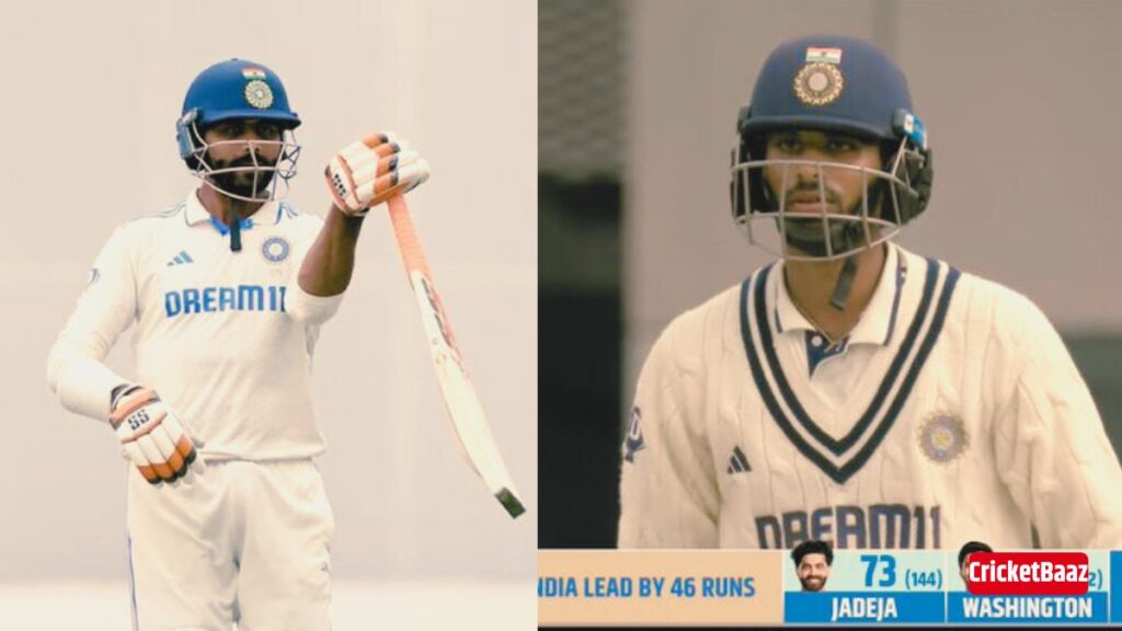 INDvsENG: जडेजा और सुंदर की शानदार साझेदारी ने पलटा मैच, इंग्लैंड की बढ़त हुई खत्म