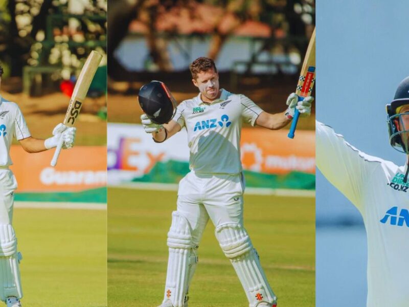 Conway, Nicholls और Ravindra की शतकों की बौछार से New Zealand ने बनाया 476 रनों का भारी गेंदबाज़ी लीड!